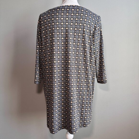 J. Jill Size Medium Tunic Top 95% Pima Cotton - Picture 4 of 7